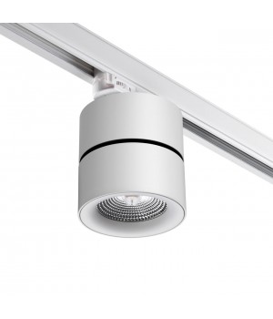 358788 PORT NT21 123 белый Трехфазный трековый светодиодный светильник IP20 LED 25W 4000K 2200Лм 100-265V GRODA-foto6