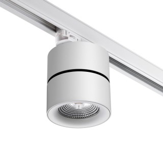 358788 PORT NT21 123 белый Трехфазный трековый светодиодный светильник IP20 LED 25W 4000K 2200Лм 100-265V GRODA-foto6