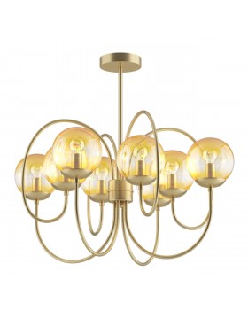 4482/8C MODERNI LN20 168 золотой, желтый Люстра потолочная E14 8*60W 220V SCARLETT-foto5