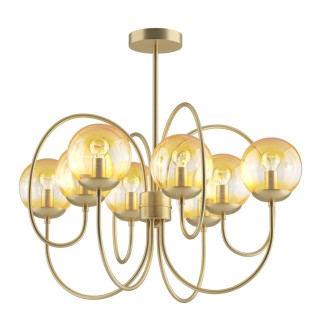 4482/8C MODERNI LN20 168 золотой, желтый Люстра потолочная E14 8*60W 220V SCARLETT-foto5