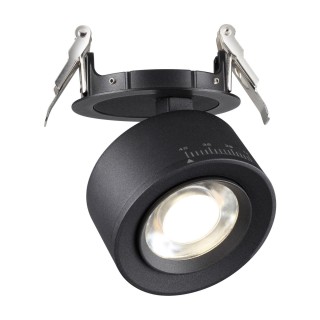 358944 SPOT NT22 226 черный Светильник встраиваемый светодиодный IP20 LED 4000К 18W 220V EDDY-foto4
