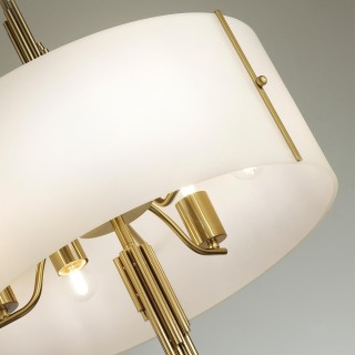 5415/6 MODERN ODL_EX23 39 бронзовый/белый матовый/металл/стекло Люстра E27 6*40W MARGARET-foto5