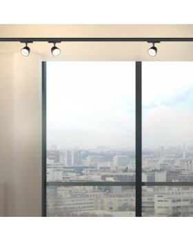 358710 PORT NT21 094 черный/белый Светильник трековый однофазный трехжильный IP20 LED 4000K 10W 100-265V KNOF-foto3