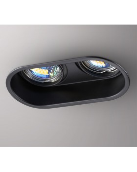 370841 SPOT NT22 278 черный Светильник встраиваемый IP20 GU10 2*50W 220V CLOUD-foto6