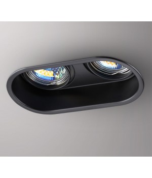 370841 SPOT NT22 278 черный Светильник встраиваемый IP20 GU10 2*50W 220V CLOUD-foto6