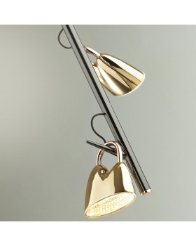 5002/17L L-VISION ODL23 285 черный хром/золотой/ металл/акрил Подвес LED 17W 3000K MALPA-foto5