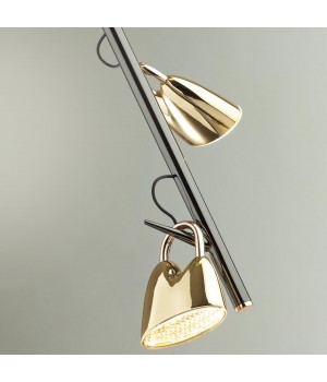 5002/17L L-VISION ODL23 285 черный хром/золотой/ металл/акрил Подвес LED 17W 3000K MALPA-foto5