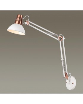 3344/1W MODERN ODL17 526 белый/медный Бра, трансформорматор с выключателем E27 60W 220V KAPAL-foto3