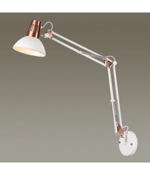 3344/1W MODERN ODL17 526 белый/медный Бра, трансформорматор с выключателем E27 60W 220V KAPAL-foto3