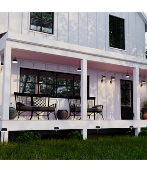 358459 STREET NT21 321 черный Ландшафтный подвесной светильник IP54 LED 4000K 10W 220V GONNA-foto3