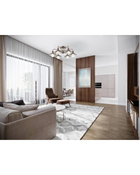 3513/6C LOFTI LN18 210 кофейный Люстра потолочная E27 6*60W 220V LUDACRIS-foto3