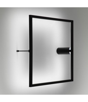 4385/24WL HIGHTECH ODL23 121 черный/металл Настенный светильник IP20 RGB динамическая подсветка ПДУ в комплекте LED 24W 3000K OMEN-foto4