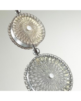 5416/13LC L-VISION ODL_EX23 10 хром/св.серый/коричневый металл/стекло Подвес LED 13W 4000K CARAMELLA-foto7