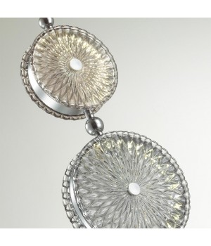 5416/13LC L-VISION ODL_EX23 10 хром/св.серый/коричневый металл/стекло Подвес LED 13W 4000K CARAMELLA-foto7