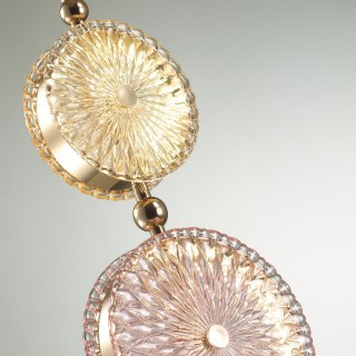 5412/13LA L-VISION ODL_EX23 8 золотой/желтый/розовый металл/стекло Подвес LED 13W 4000K CARAMELLA-foto6