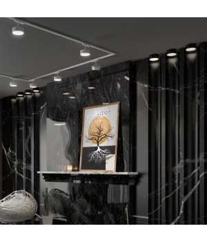 358753 SPOT NT21 240 черный Светильник встраиваемый светодиодный IP20 LED 24W 4000K 2100Лм 100-265V PROMETA-foto3