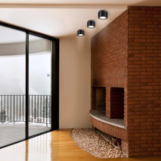 358476 OVER NT21 207 черный Светильник накладной IP20 LED 4000K 30W 200-260V RECTE-foto3