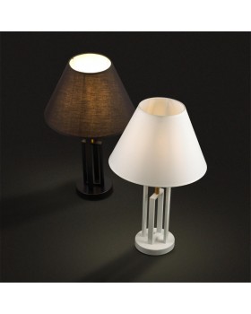 5291/1T NEOCLASSI LN23 188 белый, латунь Настольная лампа E27 1*60W 220V FLETCHER-foto4