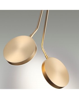 5011/16L L-VISION ODL23 171 золотой матовый металл/акрил Подвес LED 16W 3000K MARO-foto6