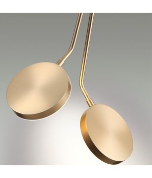 5011/16L L-VISION ODL23 171 золотой матовый металл/акрил Подвес LED 16W 3000K MARO-foto6