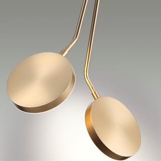 5011/16L L-VISION ODL23 171 золотой матовый металл/акрил Подвес LED 16W 3000K MARO-foto6