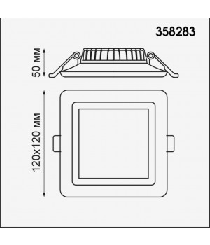 358283 SPOT NT19 236 белый Встраиваемый светильник IP20 LED 4000K 12W 85-265V JOIA-foto2