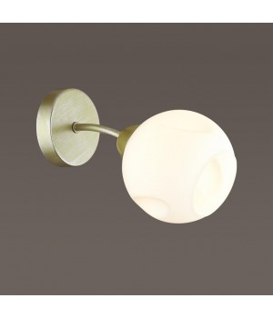 4519/1W COMFI LN21 066 матовое золото, белый Бра E27 40W 220V PAIGE-foto3