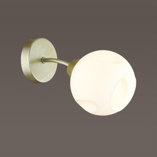 4519/1W COMFI LN21 066 матовое золото, белый Бра E27 40W 220V PAIGE-foto3