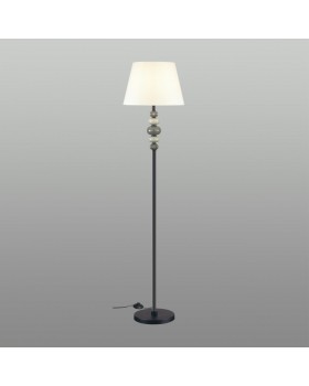 4896/1F MODERN ODL_EX23 27 черный матов./серый/молочный металл/керамика/ткань Торшер E27 1*60W SOCHI-foto3