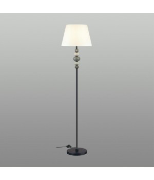 4896/1F MODERN ODL_EX23 27 черный матов./серый/молочный металл/керамика/ткань Торшер E27 1*60W SOCHI-foto3