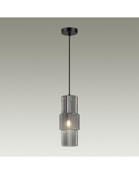 5016/1 MODERN ODL23 335 черный/дымчатый металл/стекло Подвес E14 1*40W PIMPA-foto3