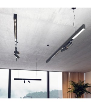 358098 OVER NT19 142 черный Светильник Троффер IP20 LED 4000K 18W 24V RATIO-foto3