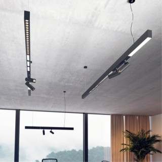 358098 OVER NT19 142 черный Светильник Троффер IP20 LED 4000K 18W 24V RATIO-foto3