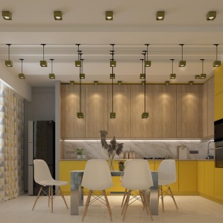 358670 OVER NT21 188 золото Светильник накладной светодиодный IP20 LED 4000К 12W 220V PATERA-foto3