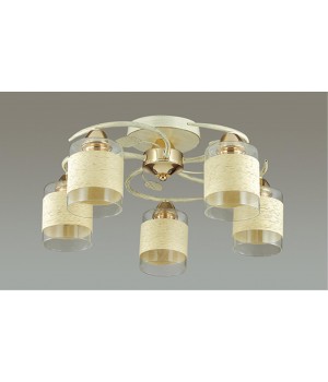 3029/5C COMFI LN16 063 золото, белый с золотой патиной Люстра потолочная E27 5*60W 220V FILLA-foto3