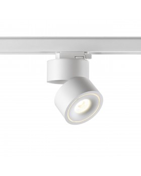 358780 PORT NT21 123 белый Трехфазный трековый светодиодный светильник IP20 LED 15W 4000K 1300Лм 100-265V GRODA-foto4
