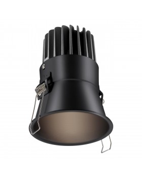 358911 SPOT NT22 229 черный Встраиваемый светодиодный светильник с переключателем цветовой температуры IP20 LED 3000К\4000К\6000К 18W 220V LANG-foto4