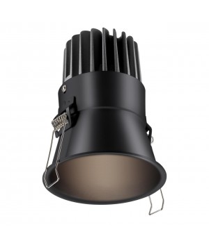 358911 SPOT NT22 229 черный Встраиваемый светодиодный светильник с переключателем цветовой температуры IP20 LED 3000К\4000К\6000К 18W 220V LANG-foto4