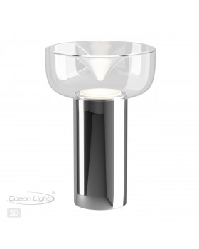 4720/7TL L-VISION ODL20 019 хром/ прозрачный Настольная лампа LED 4000K 7W 220V KALEO-foto6