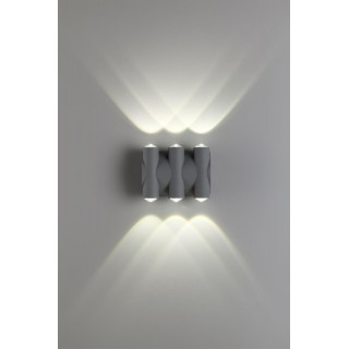 358567 STREET NT21 316 темно-серый Ландшафтный настенный светильник IP54 LED 4000K 6W 85-265V CALLE-foto4