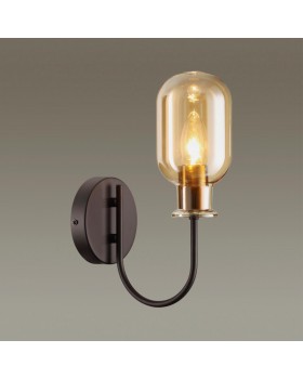 4700/1W COUNTRY ODL20 485 черный/бронзовый/янтарный Бра E14 1*40W GRIF-foto3