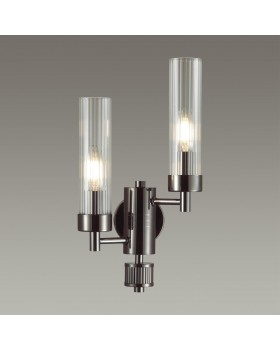 5275/2W CLASSI LN23 121 черный хром Бра E14 2*40W 220V KAMILLA-foto3