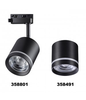 358801 PORT NT21 097 черный Светильник трековый однофазный трехжильный IP20 LED 15W 1300Лм 4000K 85-265V ARUM-foto4