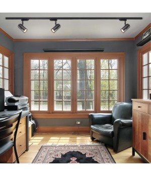 370412 PORT NT19 104 черный Светильник трековый однофазный трехжильный IP20 GU10 50W 220V PIPE-foto3