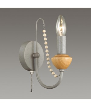 5294/1W LOFTI LN23 160 серый Бра с выкл. E14 1*60W 220V ZULA-foto3