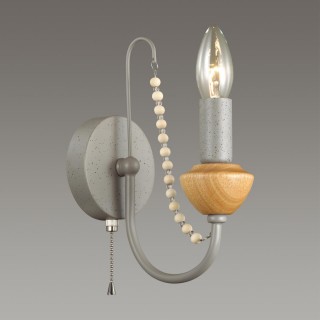 5294/1W LOFTI LN23 160 серый Бра с выкл. E14 1*60W 220V ZULA-foto3