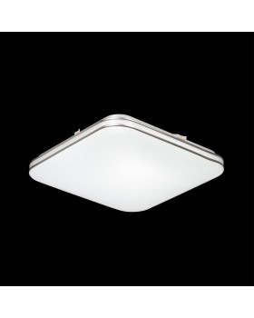 3020/CL TAN SN 101 Светильник пластик/белый/хром LED 30Вт 4000K 335х335 IP43 LONA-foto3