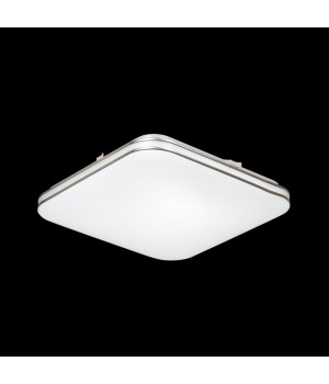 3020/CL TAN SN 101 Светильник пластик/белый/хром LED 30Вт 4000K 335х335 IP43 LONA-foto3