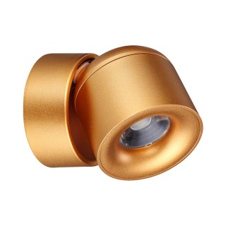 358810 OVER NT21 186 матовое золото Светильник накладной светодиодный IP20 LED 10W 850Лм 4000K 220V GESSO-foto6