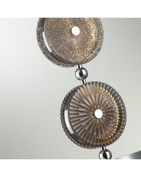 5416/13TL L-VISION ODL_EX23 11 хром/светло-серый/коричневый металл/стекло Настольная лампа LED 13W 4000K CARAMELLA-foto6